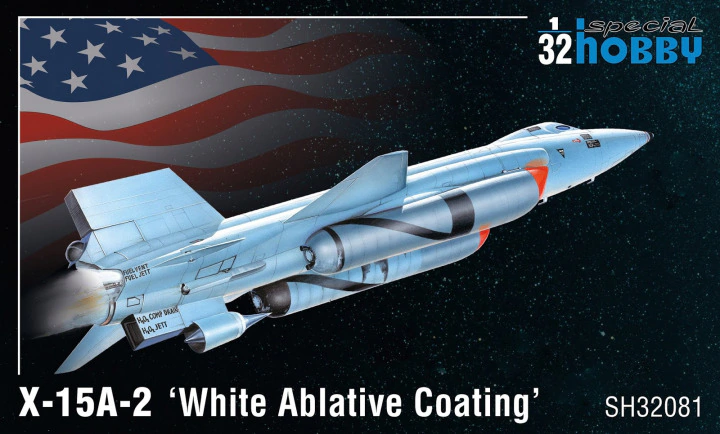 SH32081: North American X-15A-2 "White Ablative Coating"