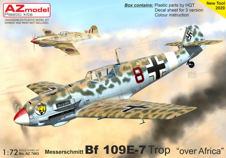 AZ7663: Messerschmitt Bf 109E-7 Trop "Over Africa"