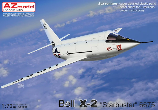 AZ7681: Bell X-2 "Starbuster" 6675
