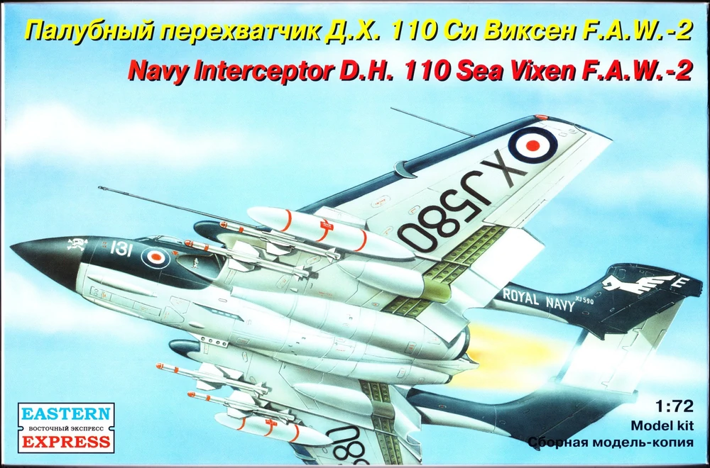 EE72284: Navy Interceptor D.H. 110 Sea Vixen F.A.W.-2