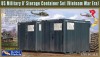 GE35GM0112: US Military 8' Storage Container Set Vietnam War Era