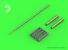 1/72 073: MiG-19S (Farmer C) - gun barrels set, & Pitot Tube