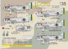 1/32 32-35: P-47D Brazilian silver T-Bolts