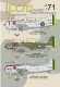1/48 48-71: P-47D Brazilian T-bolts WW2 & post war