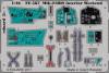 1/48 587: MiG-21BIS Interior S.A. Photo-etched