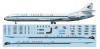 FRP4069: Air Inter Sud SE-210 Caravelle 12 1970's