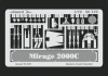 1/72 172: Mirage 2000C Photo-etched