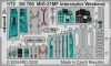 1/72 700: MiG-21MF interceptor Weekend photo-etched