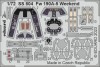 1/72 804: Fw 190A-5  photo-etched