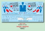 1/144 50: BOEING 737-800 Travel Service