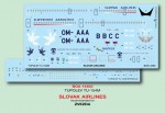 1/144 63: Tupolev Tu-154M SLOVAK AIRLINES