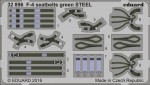 1/32 896: F-4 Phantom seatbelts green STEEL