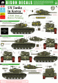 BD35181: US TANKS IN KOREA USMC M26 and M26A1 Pershing