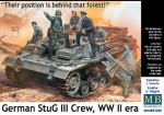 MB35208: German StuG III Crew. WW II era.