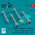 1/48 0375: R.550 \"Magic-2\" missiles (4 pcs)