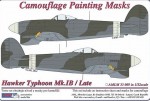 1/32 009: Hawker Typhoon Mk.Ib/Late Version Camouflage Paint Mas