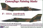 1/72 040: F-111A Aardvark camouflage paint mask