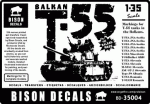 BD35004: BALKAN T-55\'s