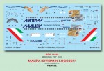 1/144 42: BOEING 737-600 MALEV Citibank Livery