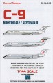 1/144 019: C-9 NIGHTINGALE/SKYTRAINE II