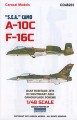 1/48 203: USAF \"S.E.A. Camo\" A-10C & F-16C