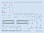 1/32 012: Tempest Mk. V stencils