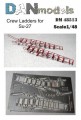 1/48 513: Crew Ladders for Su-27UB & Su-30