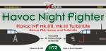 1/72 065: Havoc NF Mk.I/II, Mk.III Turbinlite Havoc Night Fighte