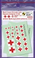 1/144 008: Red Cross Circular & Square Insignia