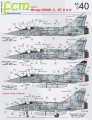 1/48 48-40: Mirage 2000B, C, -5F, D & N Parte 1