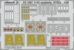 1/48 1007: F-4C Sealbelts STEEL