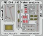 1/48 1009: J-35 Draken seatbelts STEEL