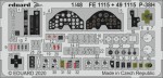 1/48 1115: P-38H Photo-etched