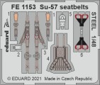 1/48 1153: Su-57 seatbelts STEEL