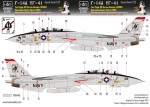 1/32 097: F-14A VF-41 \"Queen of Spades\" Operation Desert Storm