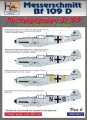 1/48 023: Bf 109 D Part 4 Nachtjagdgruppe Messerschmitt Bf 109 G