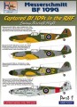1/72 021 Captured Bf 109s in the RAF