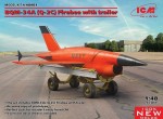 ICM48401: Q-2C (BQM-34A) Firebee with trailer