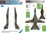1/48 129:  F-111 Aardvark over Vietnam Camouflage Painting Mask