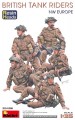 MA35496: British Tank Riders (NW Europe). Resin Heads