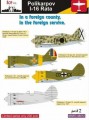 1/48 001:POLIKARPOV I-16 RATA - IN A FOREIGN COUNTRY, IN THE FOR