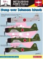 1/72 011: MITSUBISHI A6M3 HAMP MODEL 32 - HAMP OVER SOLOMON ISLA