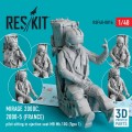 1/48 016:Mirage 2000C, 2000-5 (France) pilot sitting in ejection