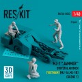 1/48 032: MJ-1 Jammer Driver & airmens (Vietnam) (MJ-1A,MJ-1B) (
