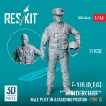 1/48 066: F-105 (D,F,G) Thunderchief male pilot (in a standing p