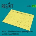 1/35 002: MH-60L \"Blackhawk\" Pre-cut painting masks