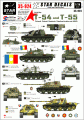 SD35924: Cold War T-54 and T-55 tanks