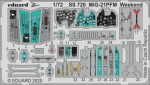 1/72 720: MiG-21PFM Weekend photo-etched