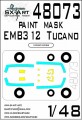 1/48 073: EMB312 TUCANO PAINT MASK