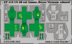 EDU512: US Cal. 0.50 Ammo Boxes Vietnam War